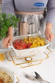 سوفله چینی مستطیل کوچک